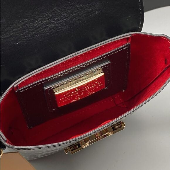 Valentino Mario Monogram Leather Crossbody Bag - Picture 8 of 9